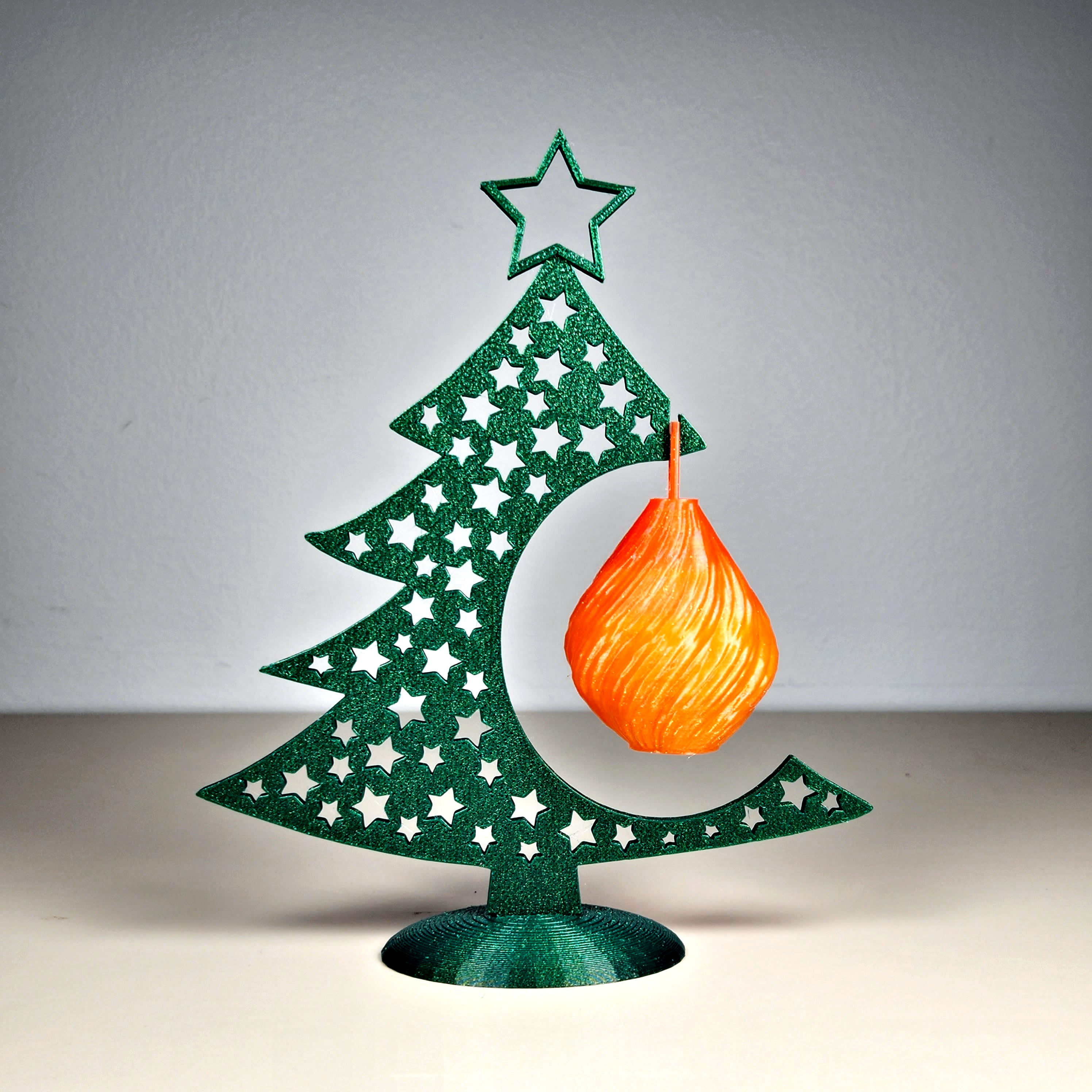 Starry Christmas Bauble Display Tree