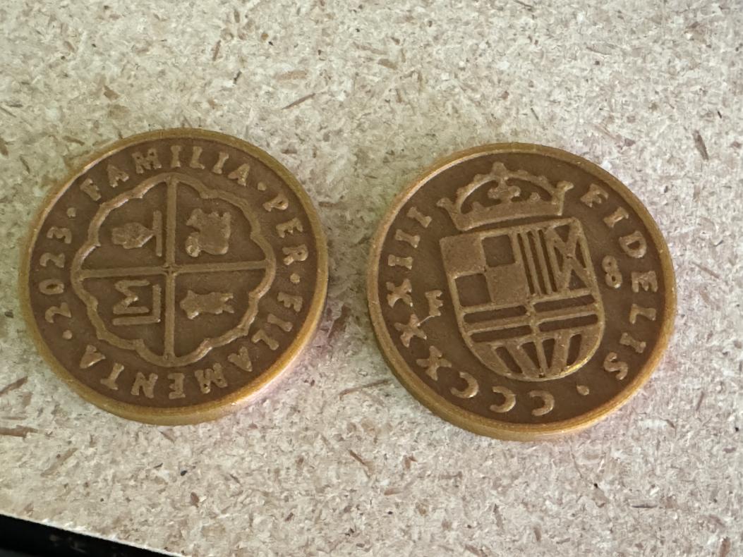 Double-sided LM Show Pirate coin