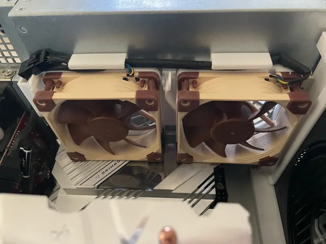 Supermicro SC846 Rear Fan Bracket & Caddy