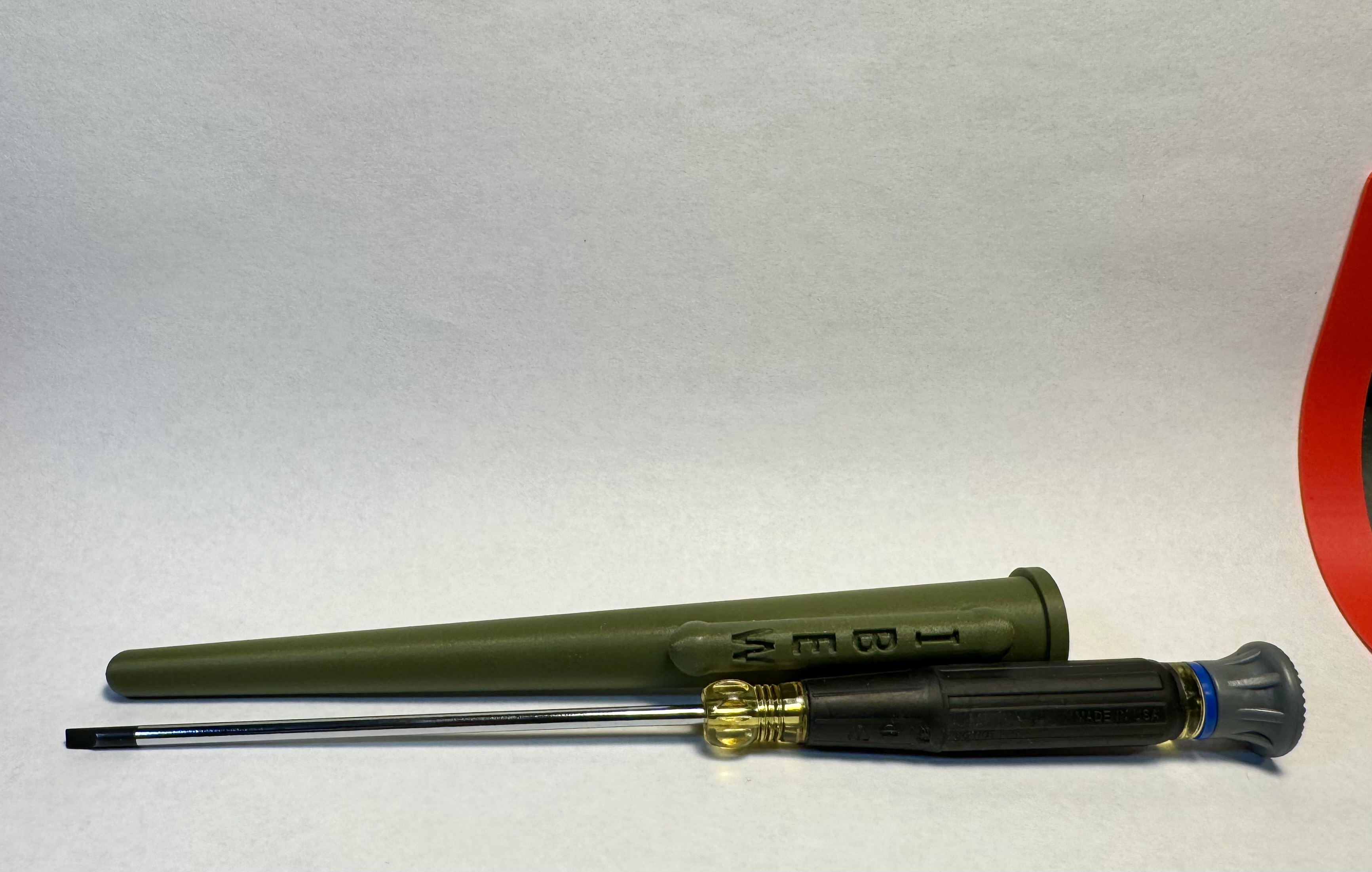 Klein 6144 termination screwdriver pocket protector/sheath by Don