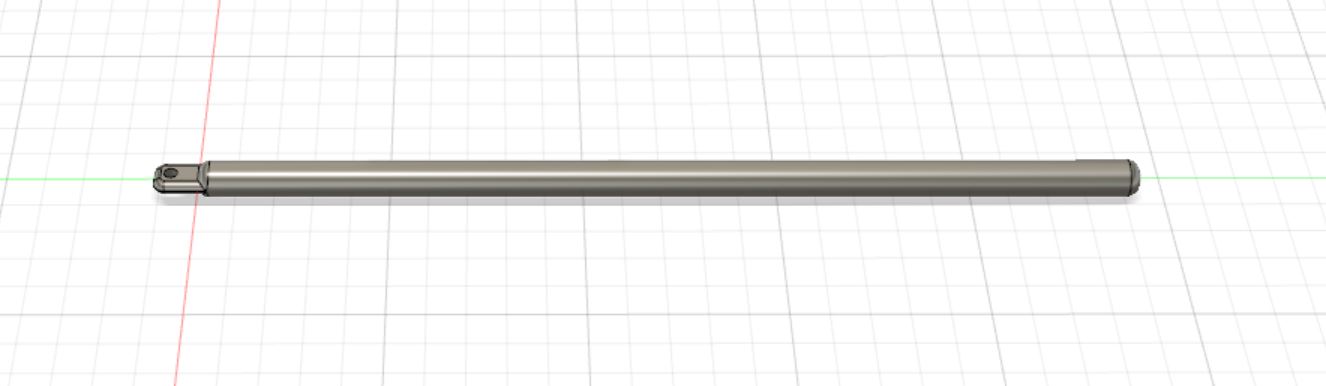 Short Window Blind Control Rod