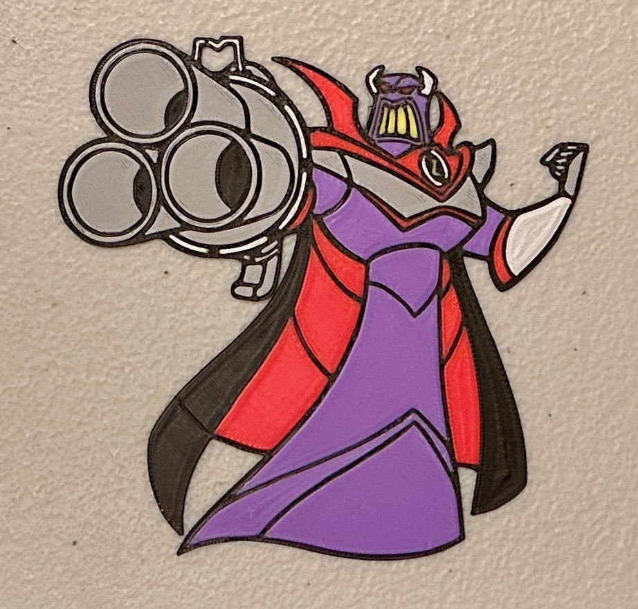 Multicolor Zurg Magnet