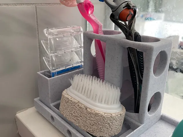 His and Her's razor holder
