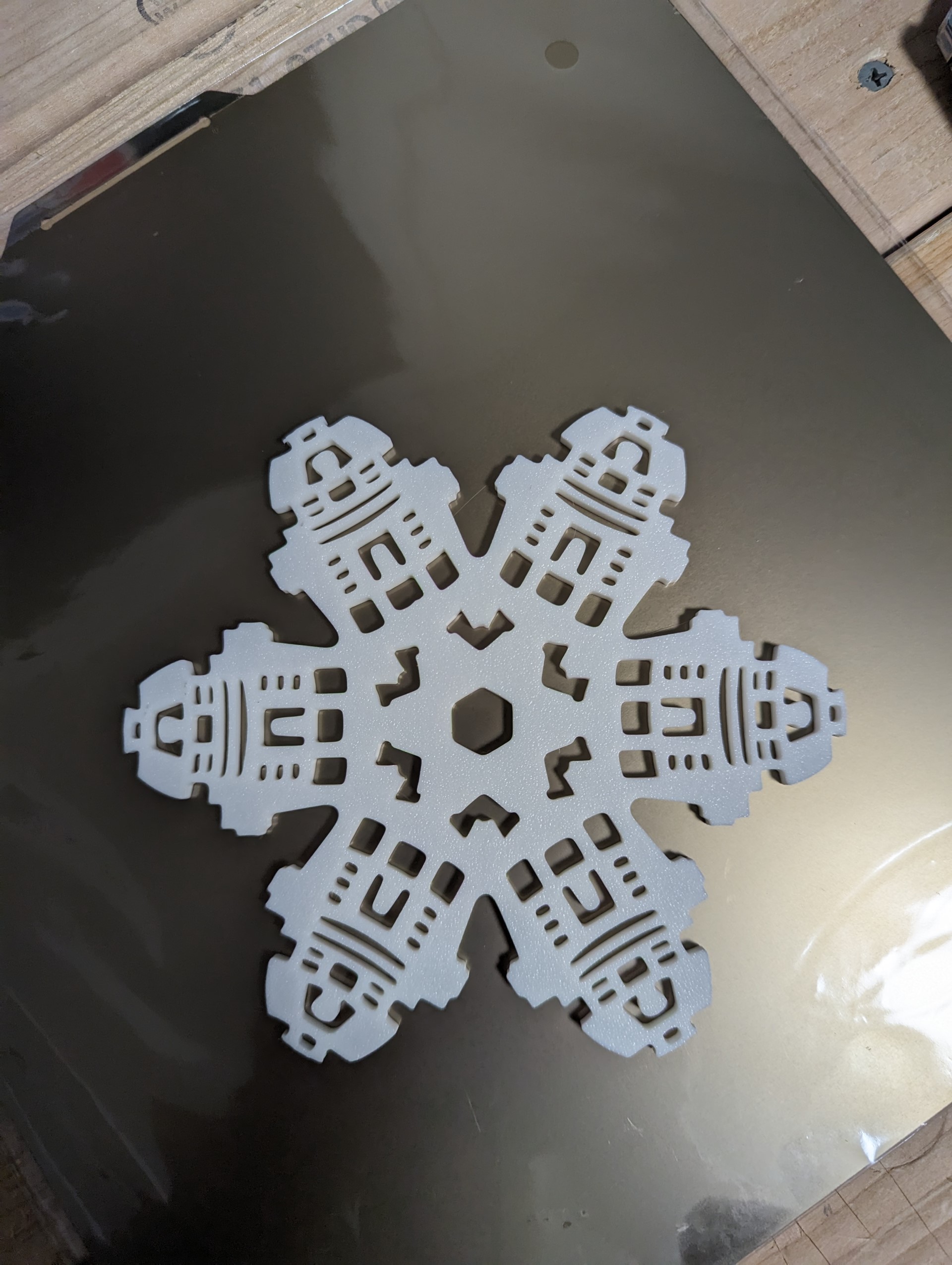 R2D2 Snowflake Ornament
