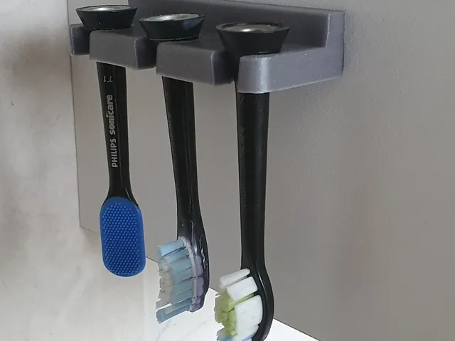 Sonicare toothbrush heads stand - head down
