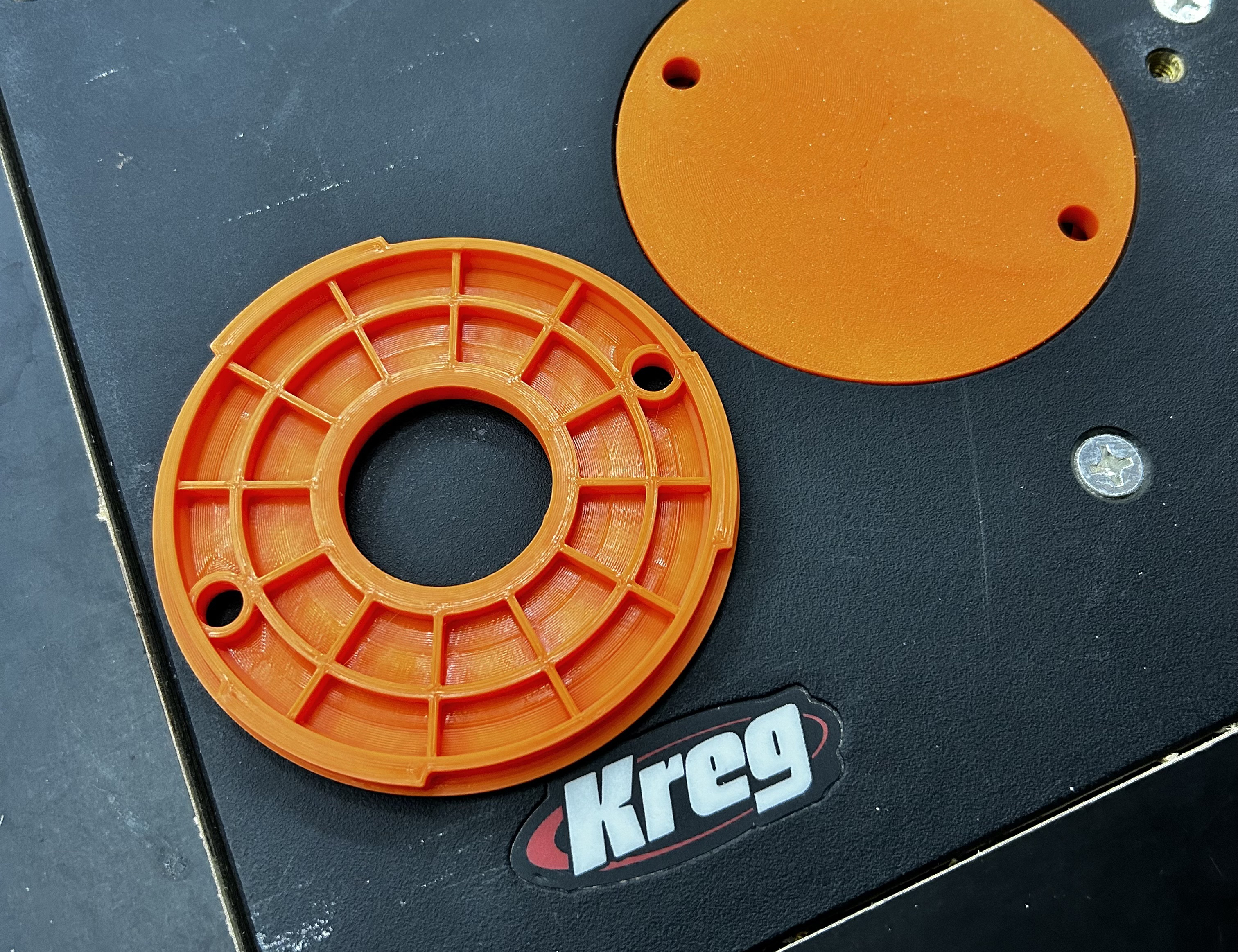 Kreg // Reducing ring milling machine table / Reduzierringe für Kreg Frästische