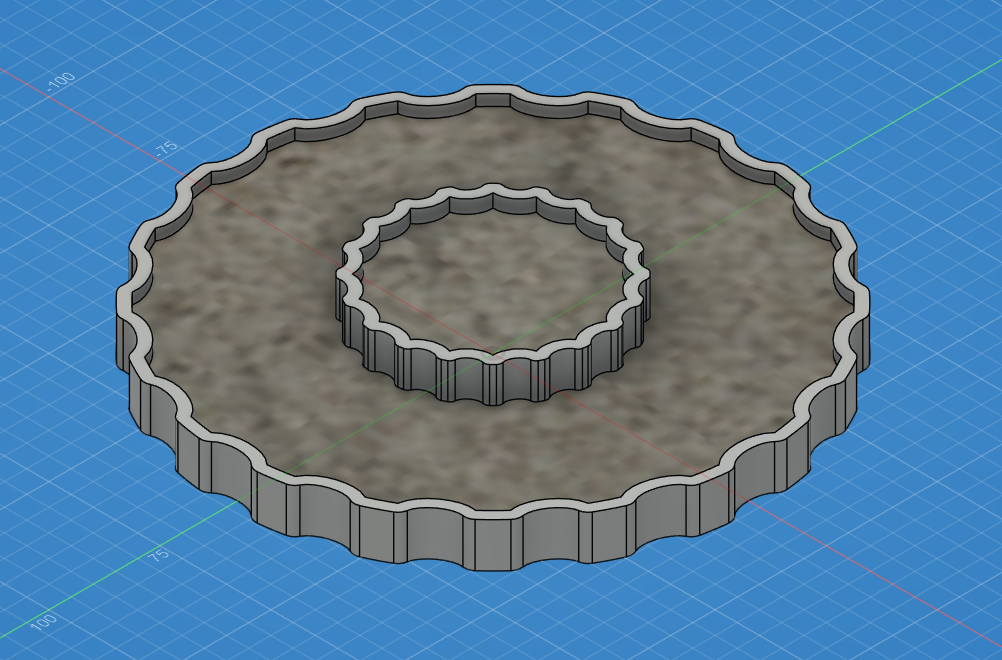 Circular Zen Garden