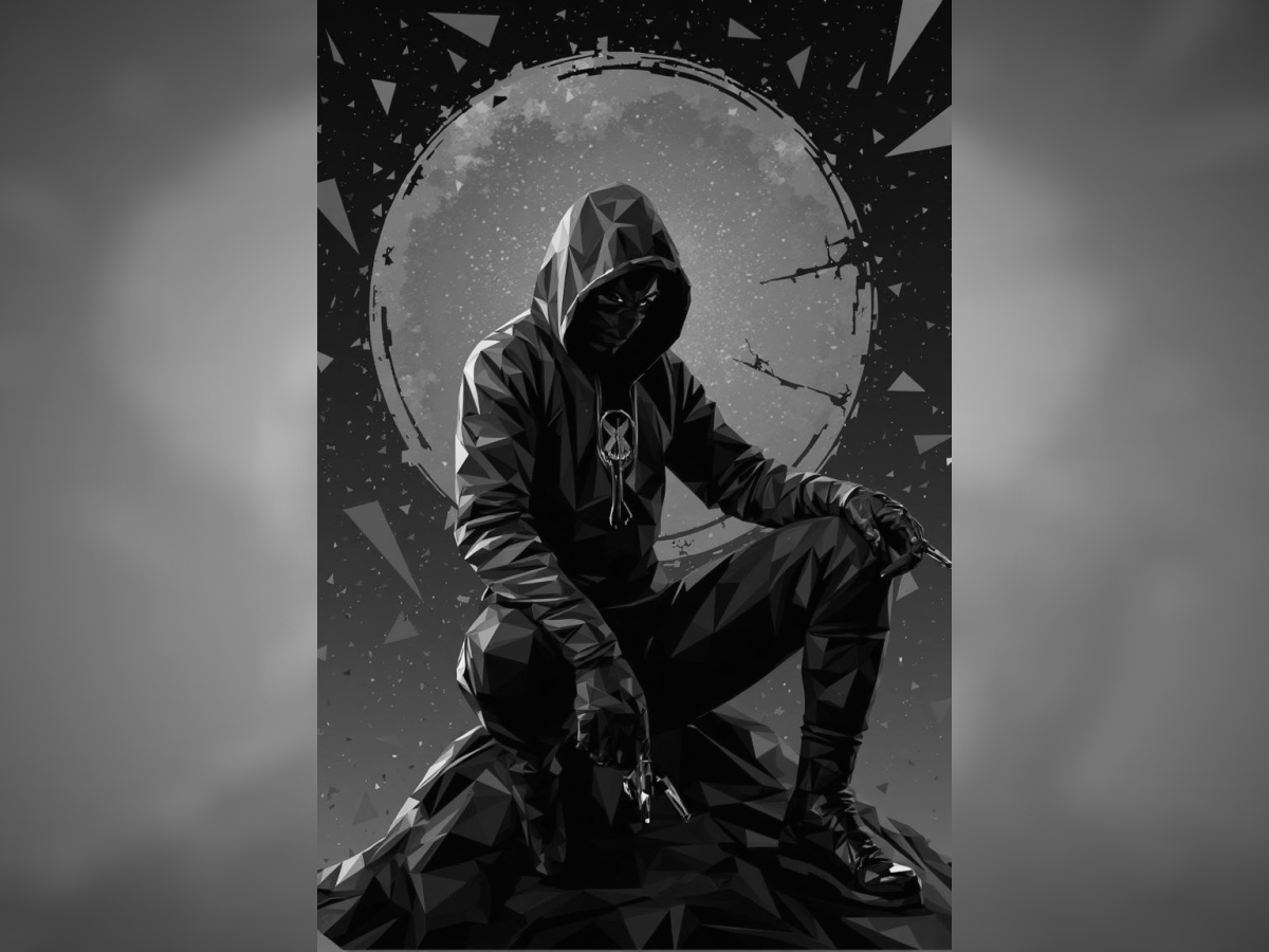 Hooded by the Moon Hueforge