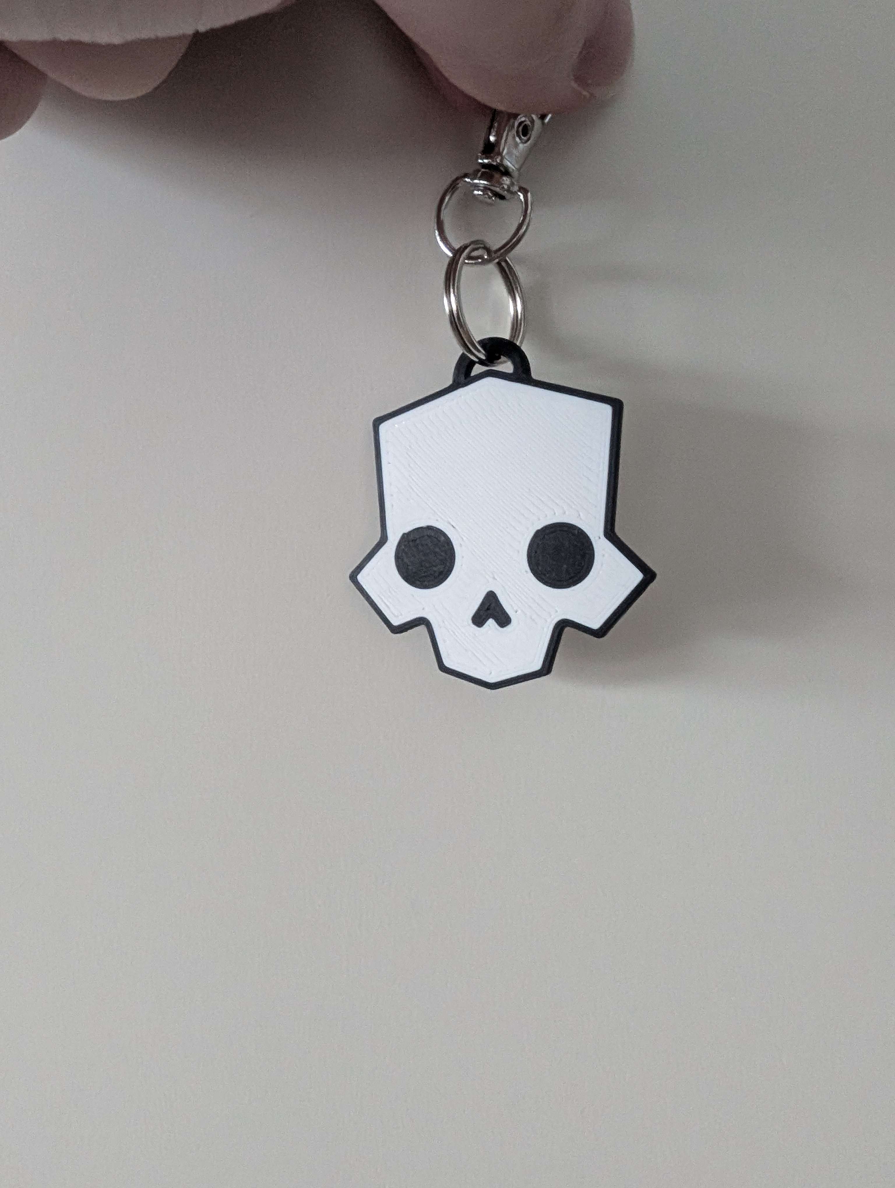 Helldivers keychain 2-sided