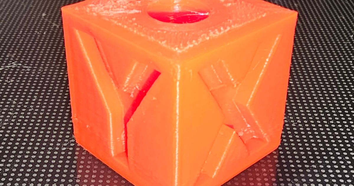 CALIBRATION CUBE by 765 SCAT Download free STL model