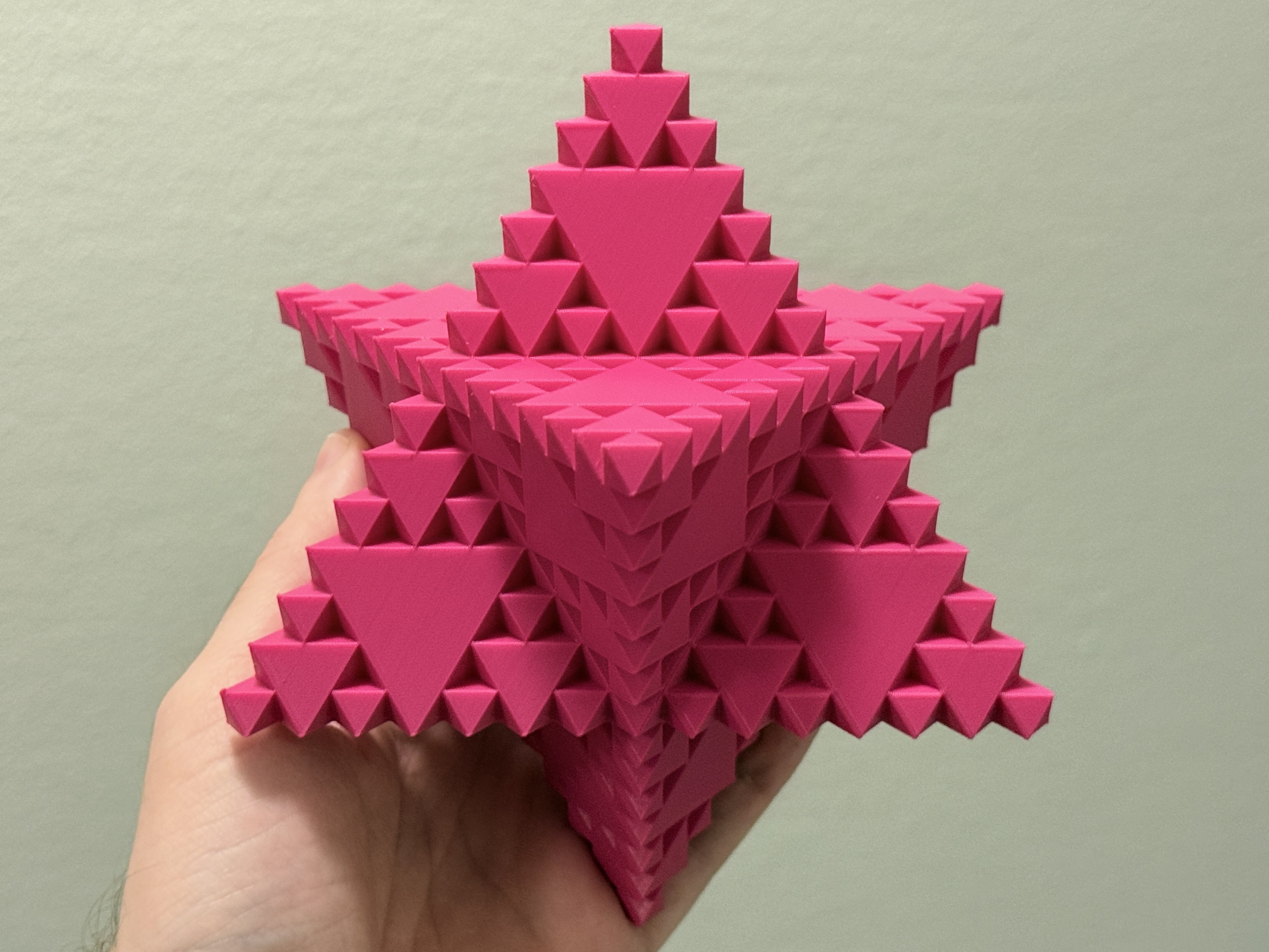 Merkaba Made of Inverse Sierpinski Tetrahedra - Level 4