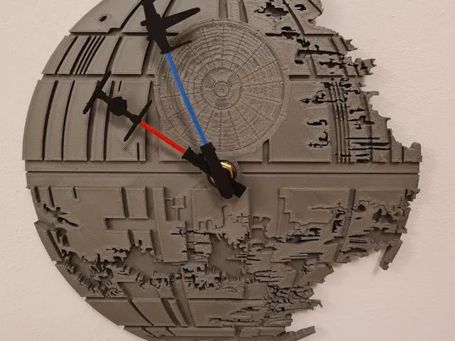 Star wars clock hands