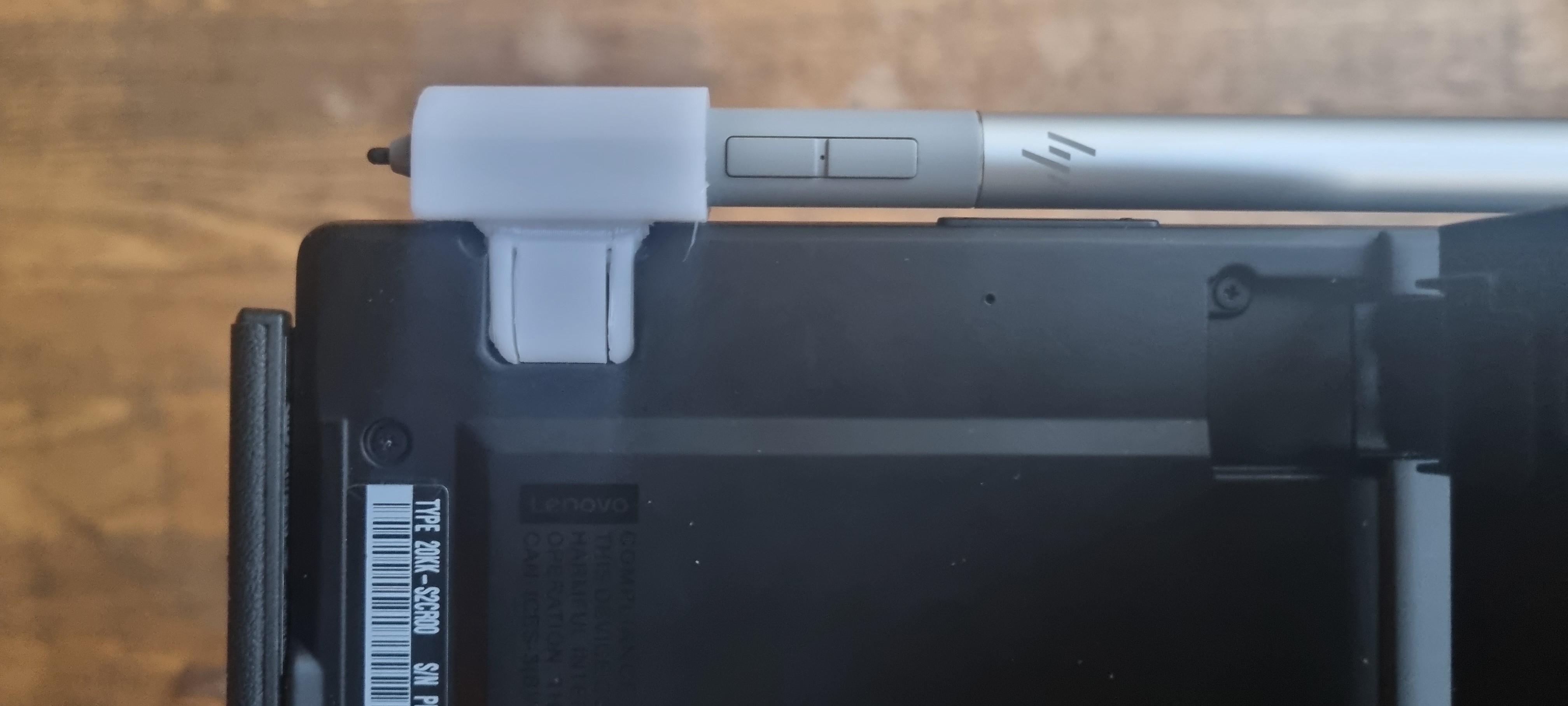 Pen holder for Lenovo X1 Thinkpad Tablet Gen 3 Stifthalter für Lenovo