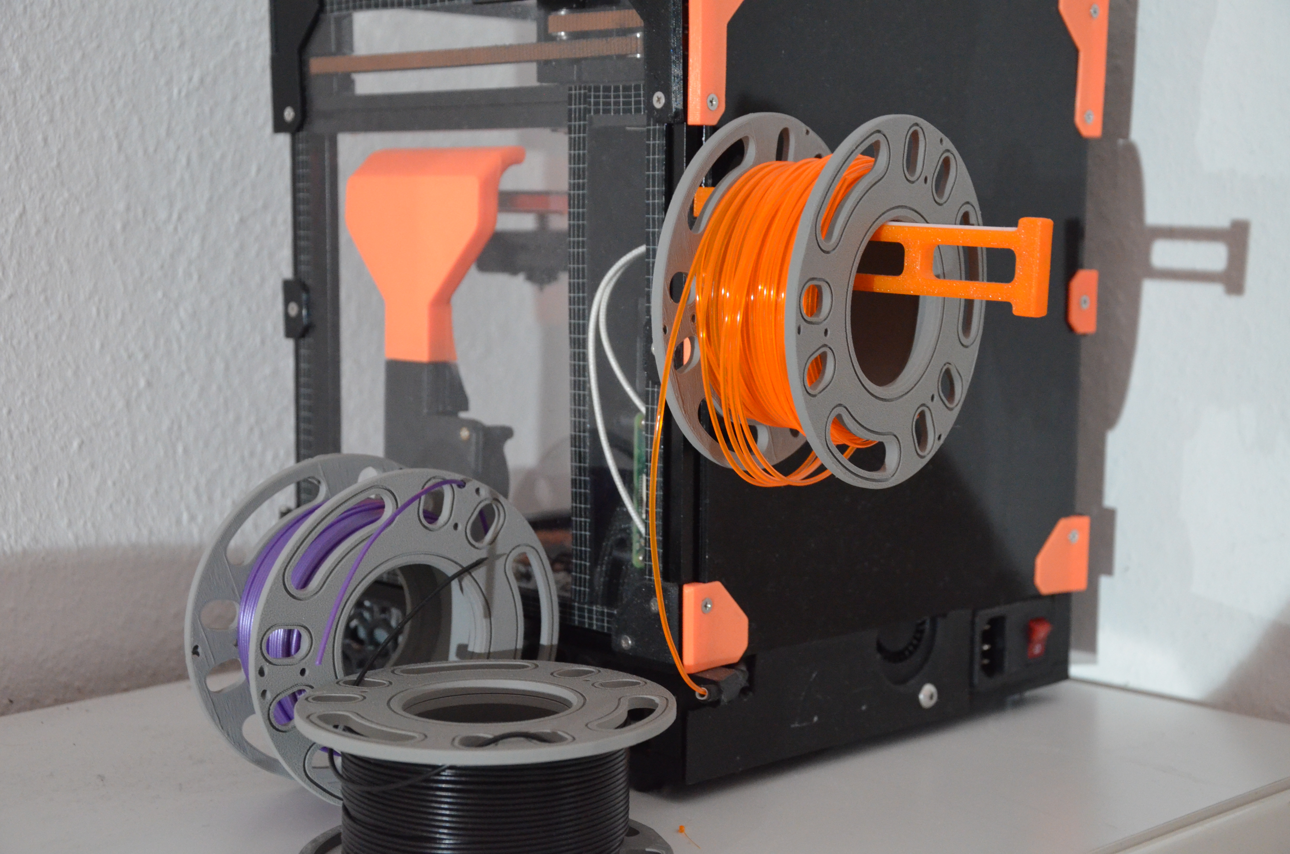 Miniatura 6 do modelo 3D Filament sample spool