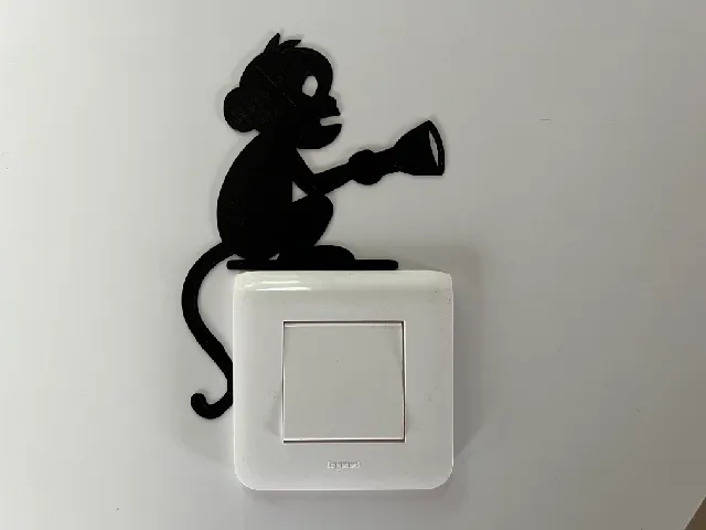 Wall Light Switch Decoration #21