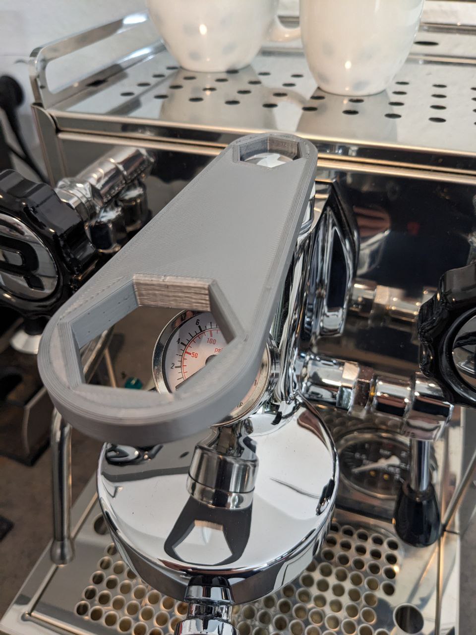 E61 group head wrench (mushroom) by apefred Download free STL model