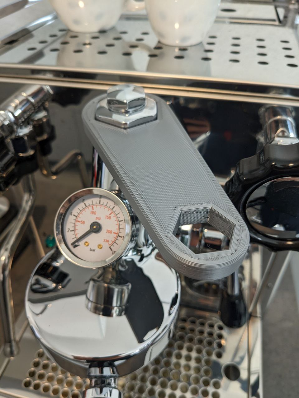 E61 group head wrench (mushroom) by apefred Download free STL model