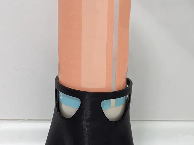Upside-down Bottle Holder - No Supports! Easy Print