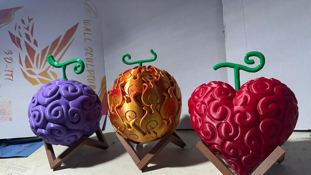 Devil Fruit - Mera Mera no Mi 3d model