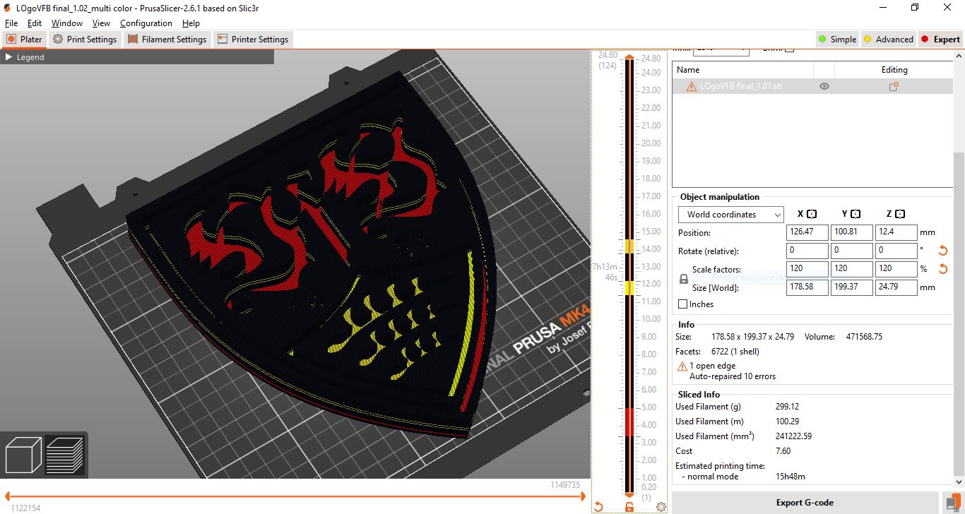 VFB logo by marius.r.schroeder | Download free STL model | Printables.com