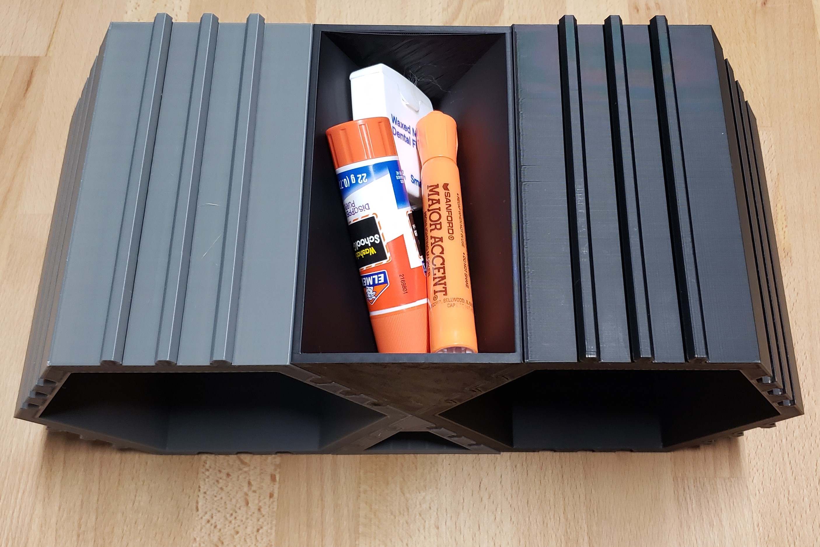 Miniatura 2 do modelo 3D HexaBox Storage Horizontal Conversion