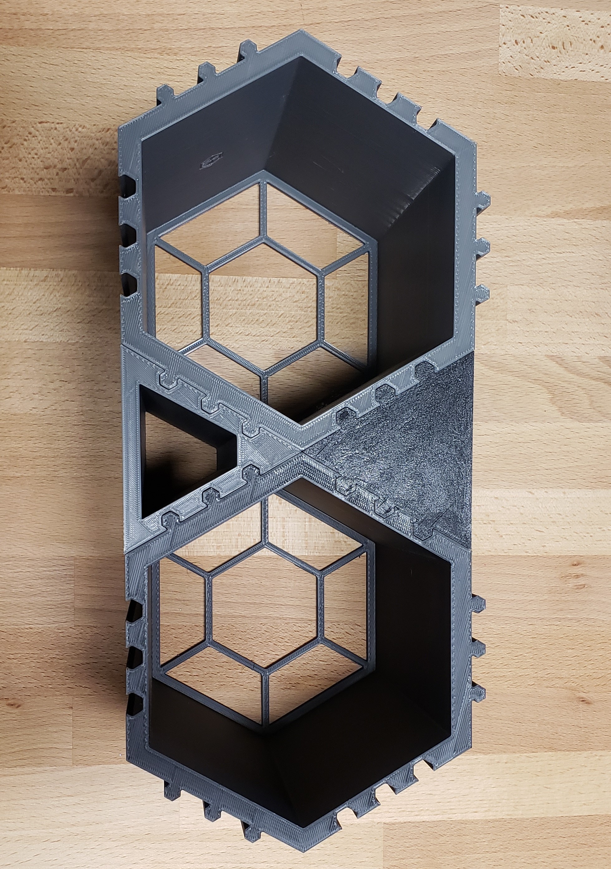 Miniatura 3 do modelo 3D HexaBox Storage Horizontal Conversion