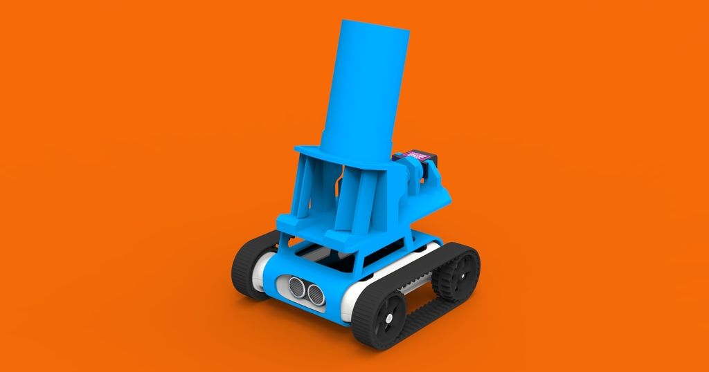 Micromelon Ping Pong Shooter Attachment by Micromelon Robotics ...