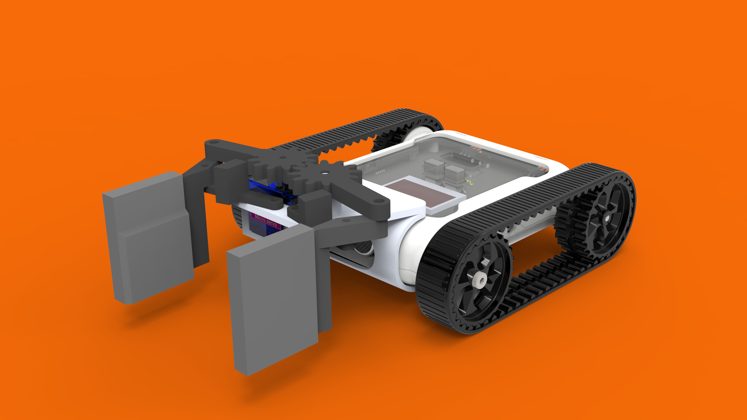 Micromelon Claw Attachment by Micromelon Robotics | Download free STL ...