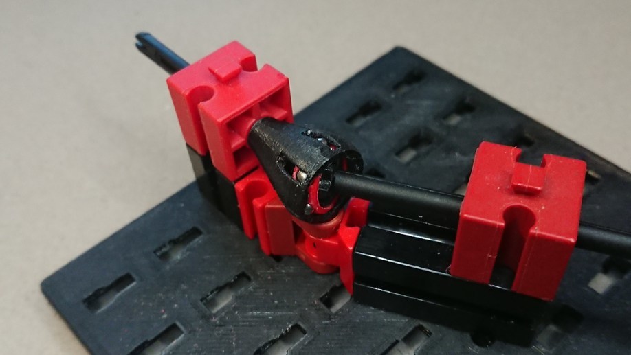 Mini Rzeppa constant velocity joint for fischertechnik by juh