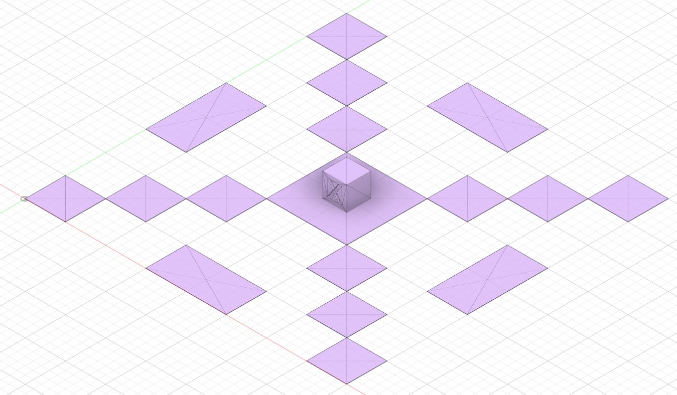 FIRST LAYER TEST WITH CALIBRATION CUBE