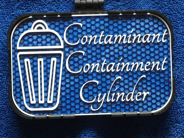 Contaminant Containment sign