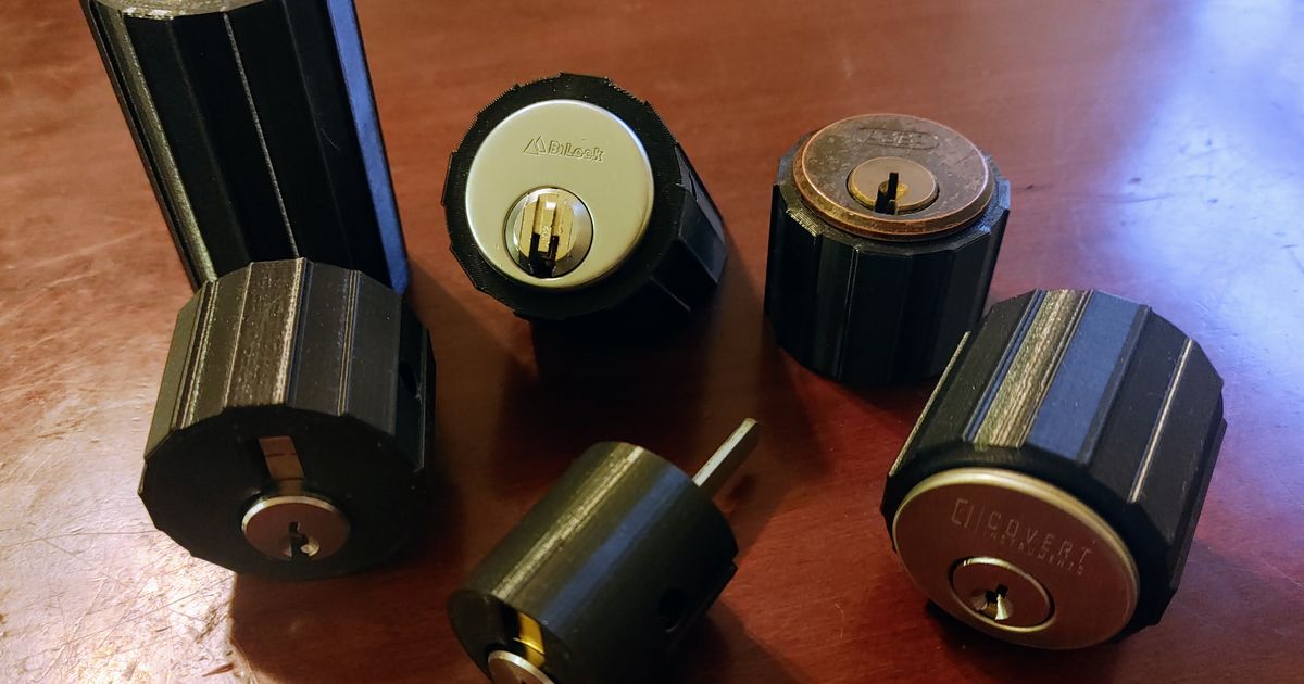 KIK and Mortise Lock Holders by Ross Download free STL model