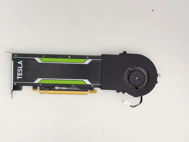 Fan Shroud 3D Model for Dell Micro 65W CPU fan & Nvidia Tesla P4