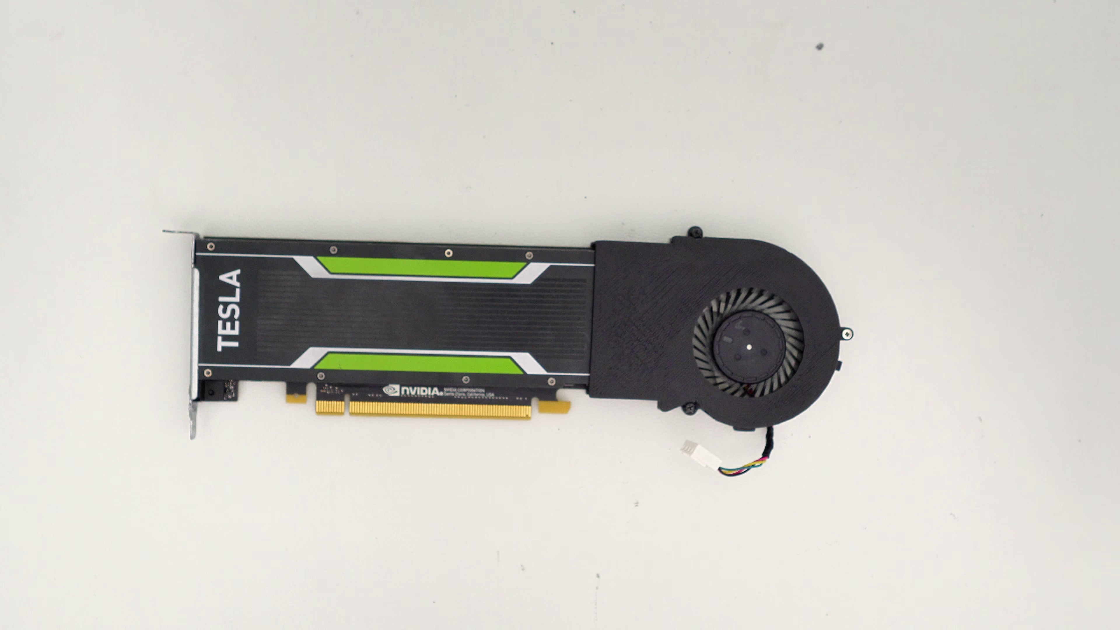 Fan Shroud 3D Model for Dell Micro 65W CPU fan & Nvidia Tesla P4 3D model