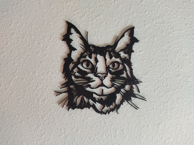 Cat 2D silhouette by The Maker Chemists | Printables Store