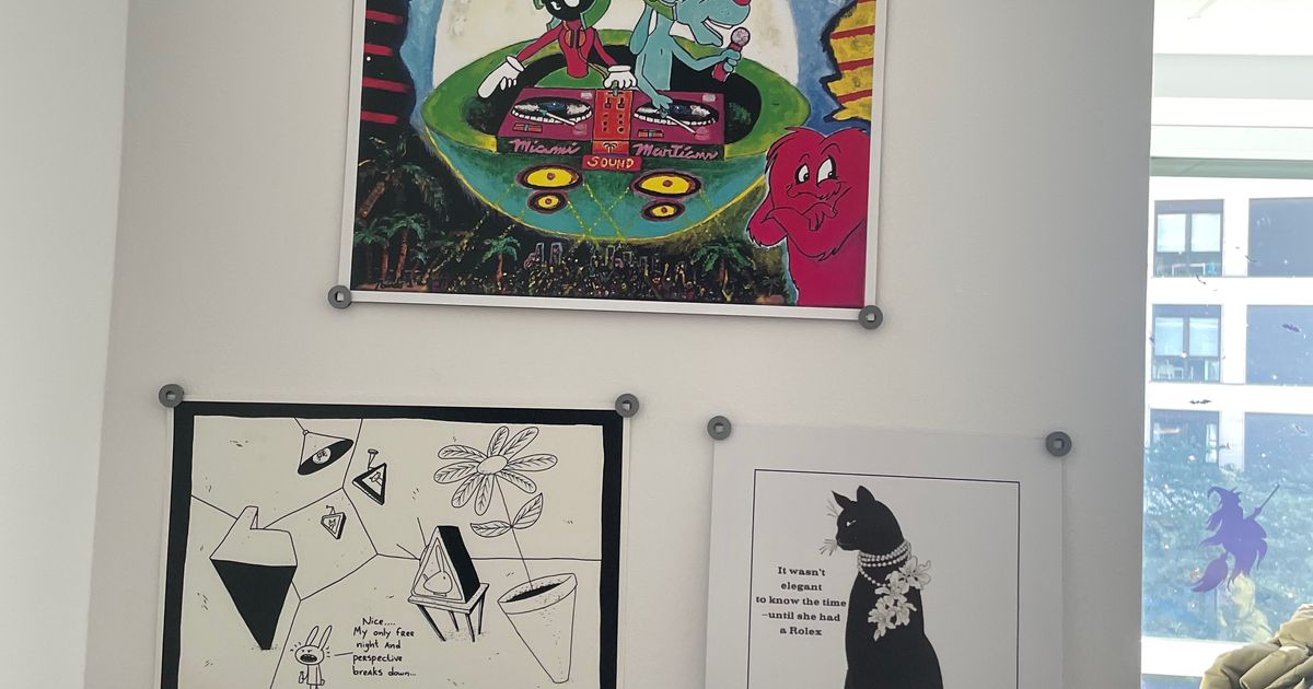 No nails poster hangers by JosDom Download free STL model