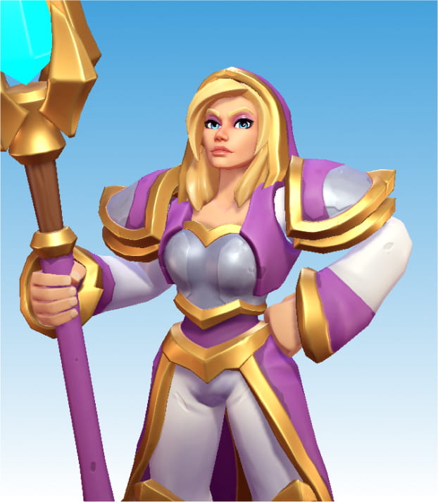 Warcraft Rumble - Jaine Proudmoore