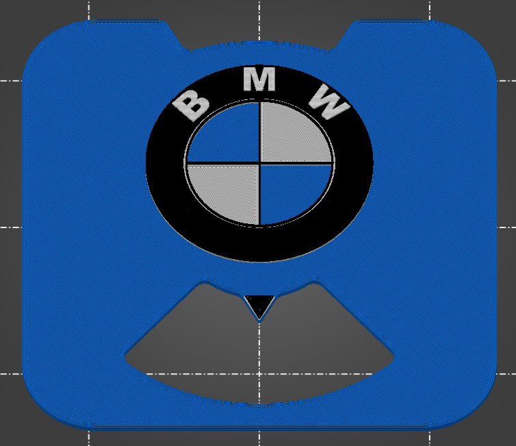Parking disc/clock BMW Logo