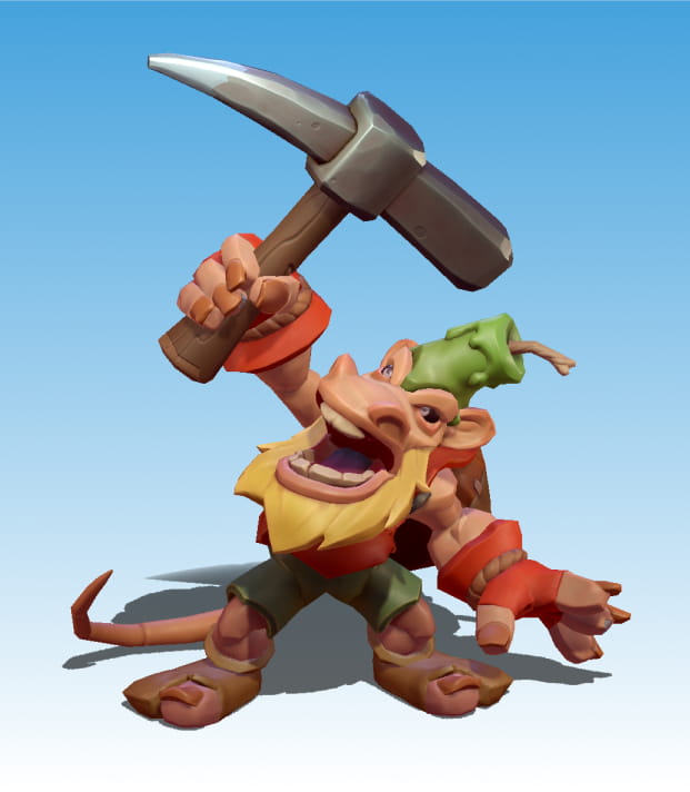 Warcraft Rumble - Kobold by Placeholder | Download free STL model ...