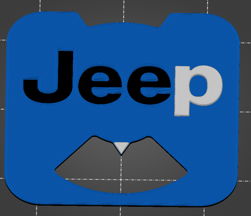 Parking disc/clock Jeep Logo