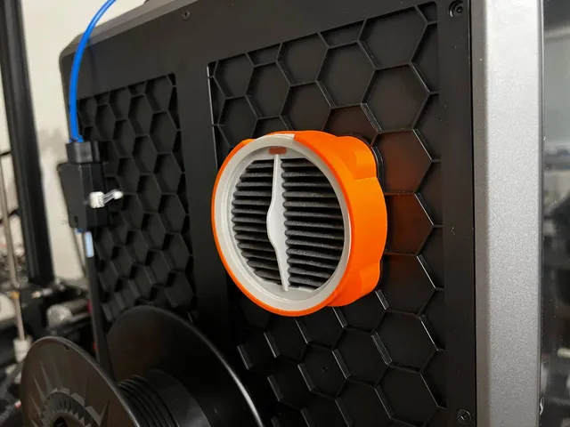 Creality K1 - Hepa + Active Carbon filter housing