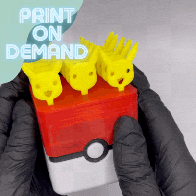 Stand pique réutilisable Pokémon pour la cuisine solide et simple style pokeball