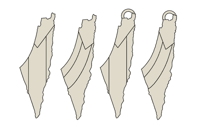Palestine Keychain