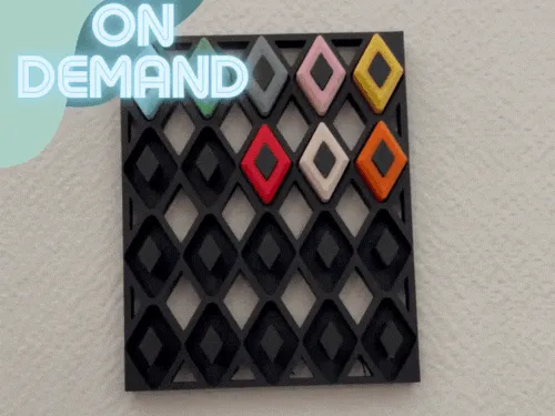 présentoir test de couleurs diamant