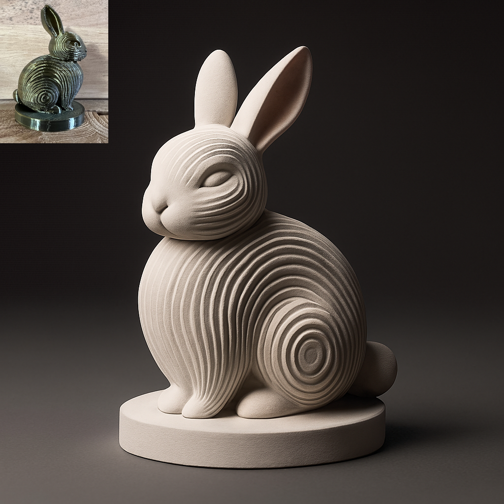 Rabbit Sculpture