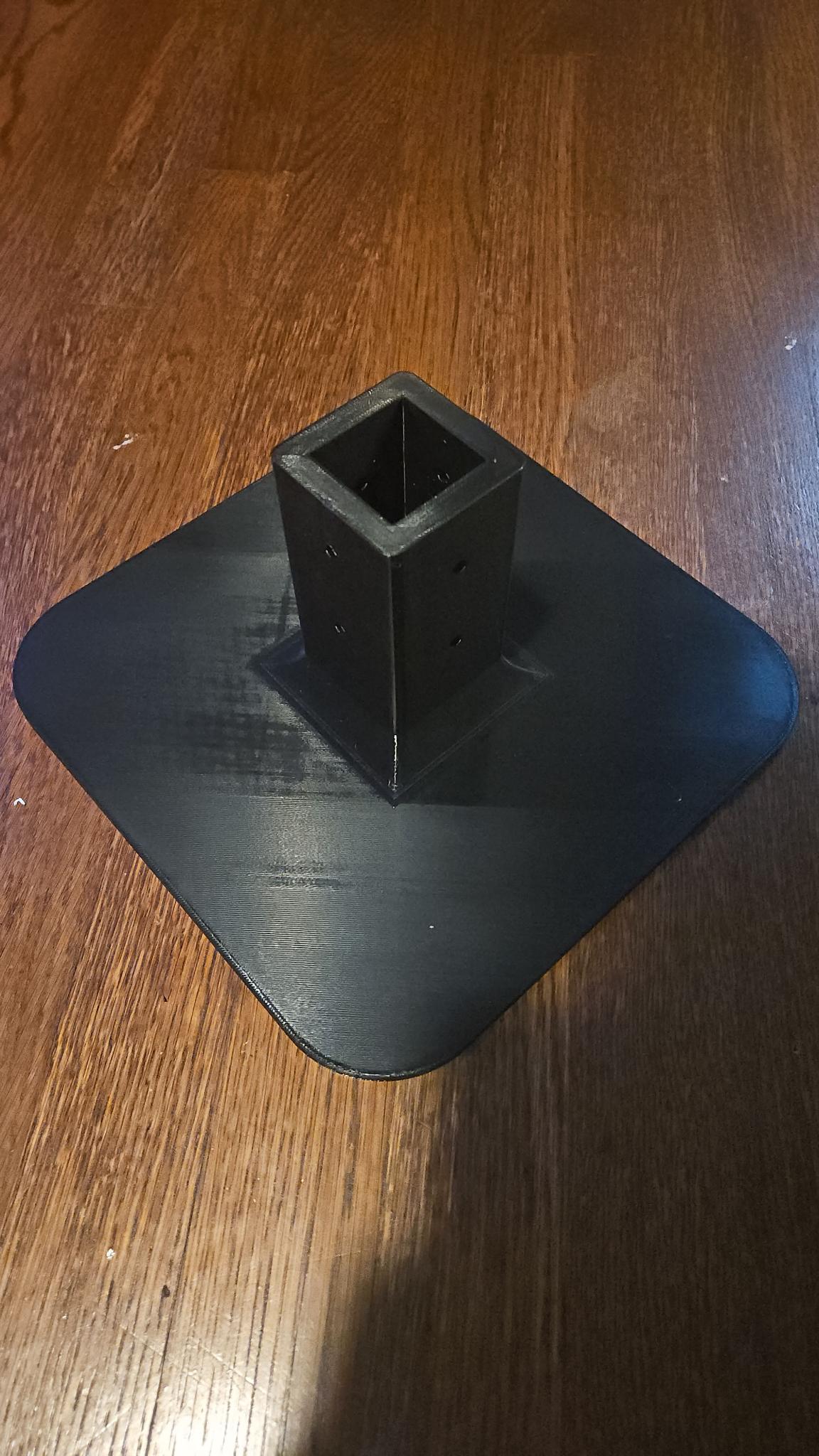 Miniatura 2 do modelo 3D 2 by 2 Post Base