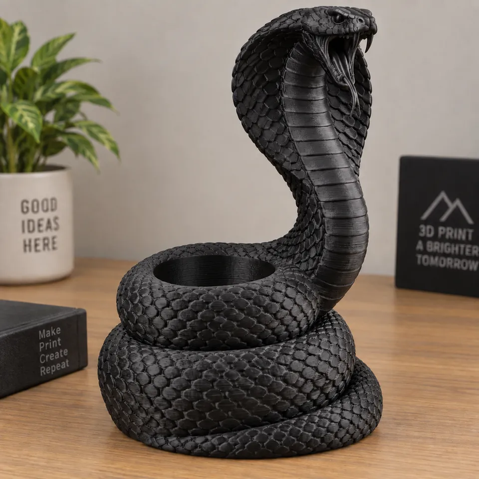 Cobra Tealight Holder - Snake Candle Holder by Marlboro | Download