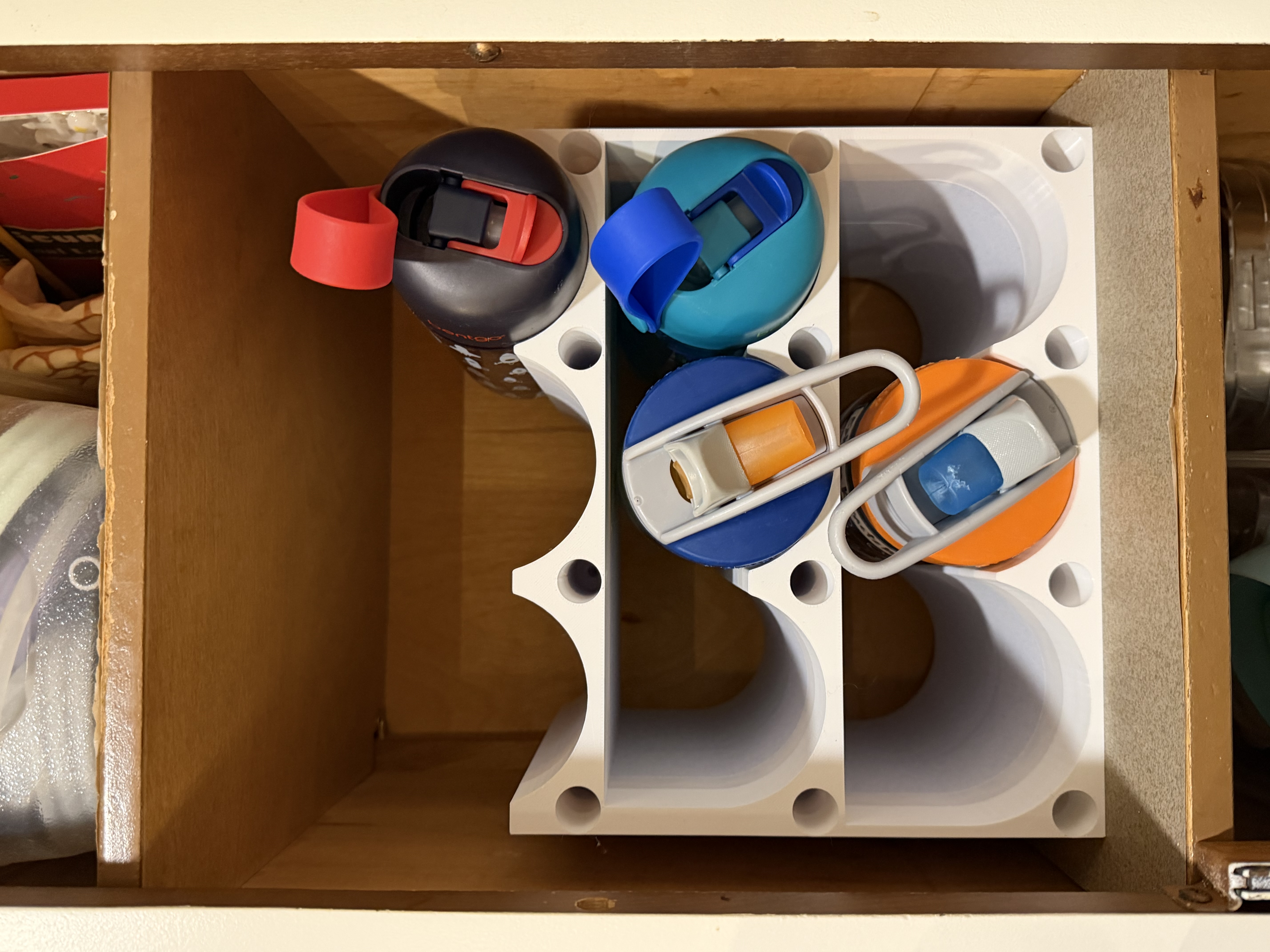 Water bottle rack