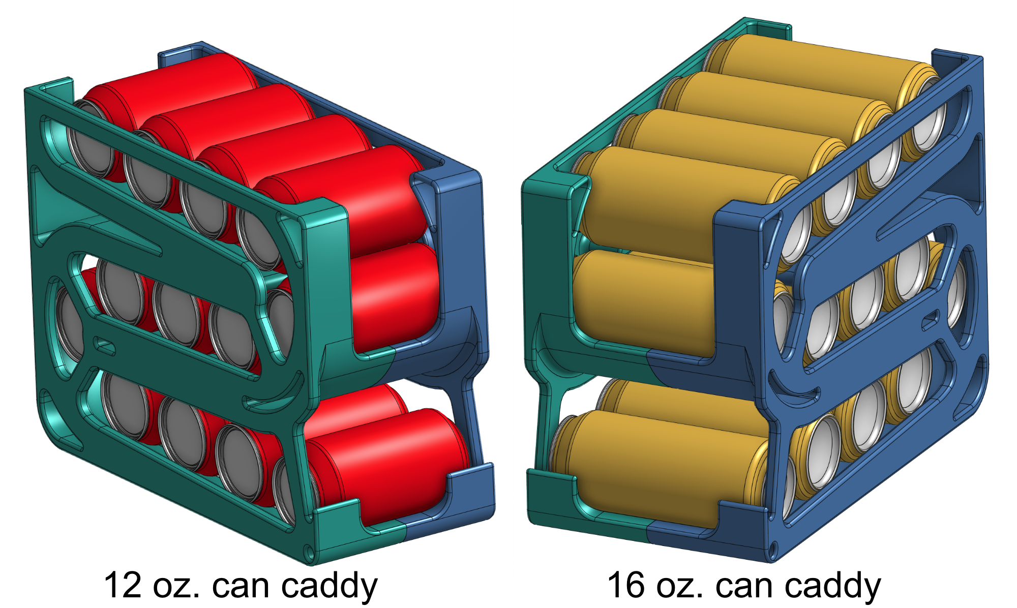 Can Caddy for up to 13 cans