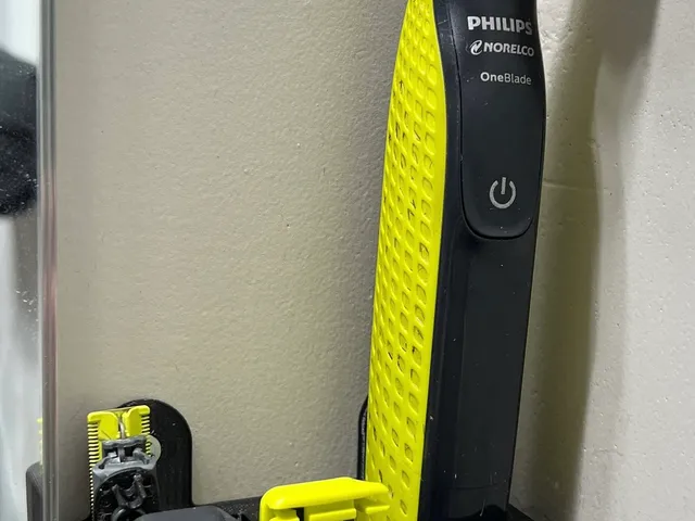 Philips Oneblade Wall Mount and Charging Station - Easy and Fast Print with 3 new options!